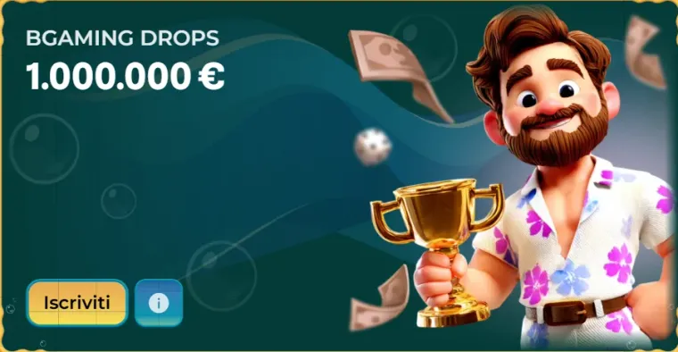 Bgaming drops 1 000 000 eur